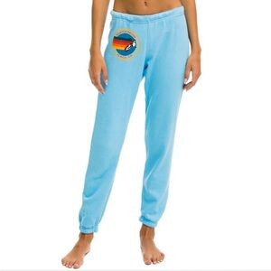 nwt aviator nation hamptons sky sweatpants 💘